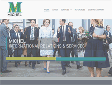 Tablet Screenshot of michel-irs.com